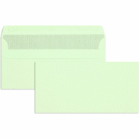 Briefumschläge DINlang 80g/qm selbstklebend VE=1000 Stück grün