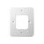 KP-U8-RP - Mounting component (adapter plate) - for remote control unit - wall-mountable - for Impera Uniform
