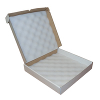 White boxes with foam inserts - 600x400x25mm usable space - pack of 25