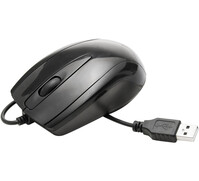 Souris optique USB noire éco