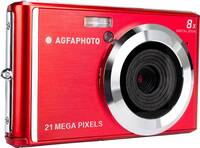 Agfaphoto Kompakt fényképezőgép - 21 Mp - 8x Digitális zoom - Lítium akkumulátor - Piros