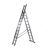 Transformable aluminium combination ladders - 3 section
