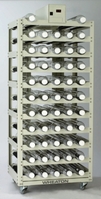 Rollerapparat WHEATON® Standard | Typ: Modulares System Antrieb unten 7 herausnehmbare Decks 5 Positionen je Deck