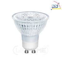 LED Glas-Reflektorlampe, GU10, 5W 3000K 350lm 38°, dimmbar