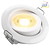 LED Einbaustrahler DL7202, Ø82mm, 110°, 5W, 3000K, 380lm, IP20, schwenkbar, weiß