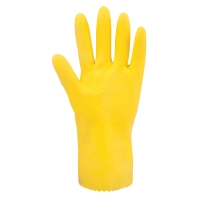 Ardon® Stanley latex kesztyű, 30cm, meret L, sárga, 12 Pairs