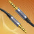 Kabel przewód audio AUX mini jack 3.5mm męski 3m czarny