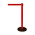 Barrier Post / Barrier Stand "Guide 28" | red red similar to Pantone 186 C 4000 mm