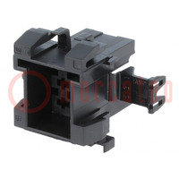 Connector: wire-wire; plug; male; JPT; for cable; PIN: 6; black