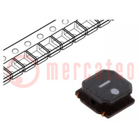 Inductor: wire; SMD; 33uH; Ioper: 550mA; 480mΩ; ±20%; Isat: 700mA
