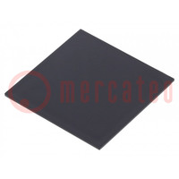Cover; X: 40mm; Y: 40mm; G404013B,G404020B; -20÷60°C; Cover mat: ABS