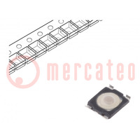 Microswitch TACT; SPST-NO; Pos: 2; 0.05A/32VDC; SMT; none; 1.6N