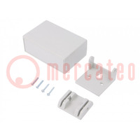 Enclosure: for devices with displays; X: 88mm; Y: 58mm; Z: 34mm; ABS