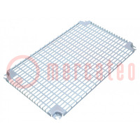Mounting plate; telequick perforated