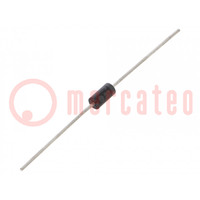 Diode: TVS; 600W; 27V; 16A; unidirectional; ±5%; DO15; Ammo Pack