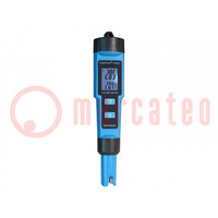 Mesureur: pH; LED; 0,00÷14,00pH; 0÷50°C; Exact: ±1°C; IP65
