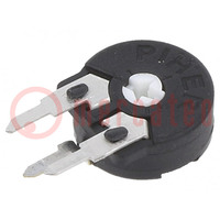 Potentiometer: mounting; vertical; 200Ω; 150mW; ±20%; linear