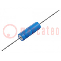 Kondensator: elektrolytisch; THT; 1mF; 40VDC; Ø15x30mm; ±20%
