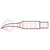 Tip; bent conical; 0.8mm; longlife; for soldering iron; JBC-AP-A