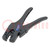 Stripping tool; 0.02÷10mm2; Wire: round,flat; straight; 191mm