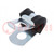 Fixing clamp; ØBundle : 3.2÷4.8mm; W: 13mm; steel; SL; W1; DIN 3016