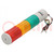 Signaalgever: signaalzuil; LED; rood/amber/groen; 24VDC; IP44