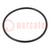 O-ring gasket; NBR rubber; Thk: 4mm; Øint: 83mm; black; -30÷100°C
