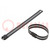 Cable tie; L: 150mm; W: 12mm; acid resistant steel AISI 316; 1112N