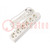 Extension lead; 3x1.5mm2; Schuko; Sockets: 6; white; 3m; 16A