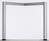 SoftForm-Verkettungsplatte Fünfeck, mit Stützfuß, Weiß-Dekor, BxT 1225 x 1225 mm | GF1461
