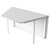 Tisch, beidseitig schräg HxBxT: 750 x 1350 / 690 x 825 mm | GK0150