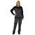 PLANAM Damen Arbeitsjacke Bundjacke Highline, schiefer/schwarz, Größen: 34 - 54 Version: 48 - Größe: 48