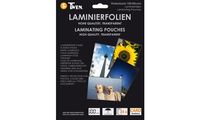 TWEN Laminierfolientasche für Visitenkarten, 60 x 90 mm (5216494)