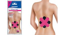 Lifemed Physio-Tape "Unterer Rücken", farbig sortiert (6499233)