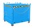 Klappbodenbehälter FB 1000 lackiert RAL5012 Lichtblau Stapler Anbaugerät
