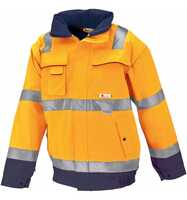 Fortis Warnschutzjacke ARTHUR Gr. L orange-marine