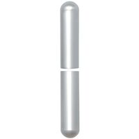 Produktbild zu Aufsteckhülsen 3- DIM, rund, Band ø 15 mm, Aluminium verchromt matt 92 mm