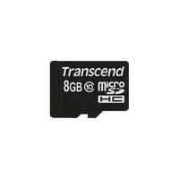 SD microSD Card 8GB Transcend SDHC Class10 (ohne Adapter)