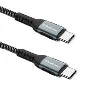 Qoltec 52357 USB-kabel 1 m USB 2.0 USB C Zwart