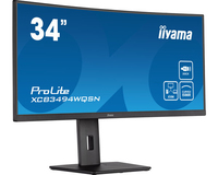 iiyama ProLite XCB3494WQSN-B5 LED display 86,4 cm (34") 3440 x 1440 pixelek UltraWide Quad HD Fekete