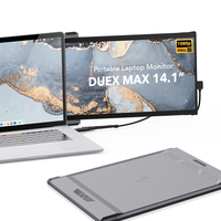 Mobile Pixels DUEX Max computer monitor 35.8 cm (14.1") 1920 x 1080 pixels Full HD LCD Grey