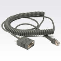 Zebra RS232 Cable kabel sygnałowy 3,6 m Szary