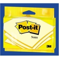 3M Post-it 76 x 127mm (100) self-adhesive label Yellow 100 pc(s)