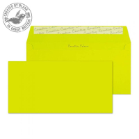 Blake Creative Colour Wallet Peel and Seal Acid Green DL+ 114×229mm 120gsm (Pack 500)