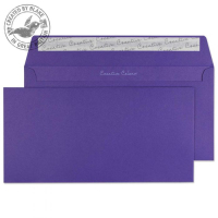 Blake Creative Colour Wallet Peel and Seal Blackcurrant DL+ 114×229mm 120gsm (Pack 500)