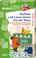 LÜK mini-Set Rechnen und Lesen lernen mit der Maus Buch Bildend Deutsch Taschenbuch