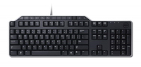 DELL KB522 teclado USB QWERTY Inglés de EE. UU. Negro, Plata