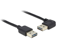 DeLOCK 85176 USB kábel 0,5 M USB 2.0 USB A Fekete