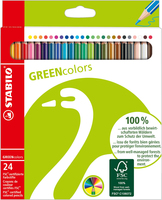 STABILO GREENcolors Farbstifte Multicolore 18 pièce(s)