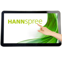 Hannspree HO 325 PTB monitor komputerowy 80 cm (31.5") 1920 x 1080 px Full HD LED Ekran dotykowy Czarny
